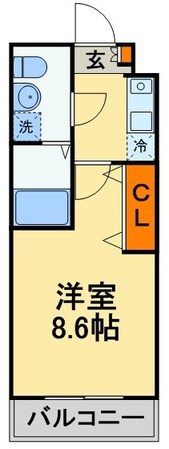 ププレ津田沼の物件間取画像